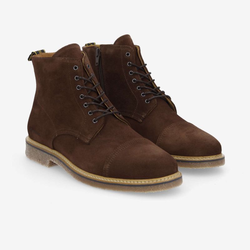 DUBLIN HUNT BOOTS M - SUEDE -  MARRON